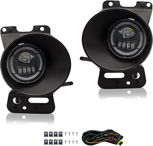 Miniatura 3 de Luces antiniebla LED de 3 funciones para Ford F-1502006 2007 2008 2007 2008 2010 Lincoln Mark LT con DRL y señal de giro