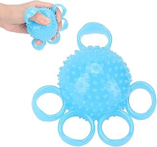 Hand Grip Strength Ball, Finger Exerciser Strengthener Ball Hand Grip Squeeze Ball Strengthening Equipment, Finger Wrist Flexibility Exerciser Grip Ball, Muscles and Hand Strengthener Exercise