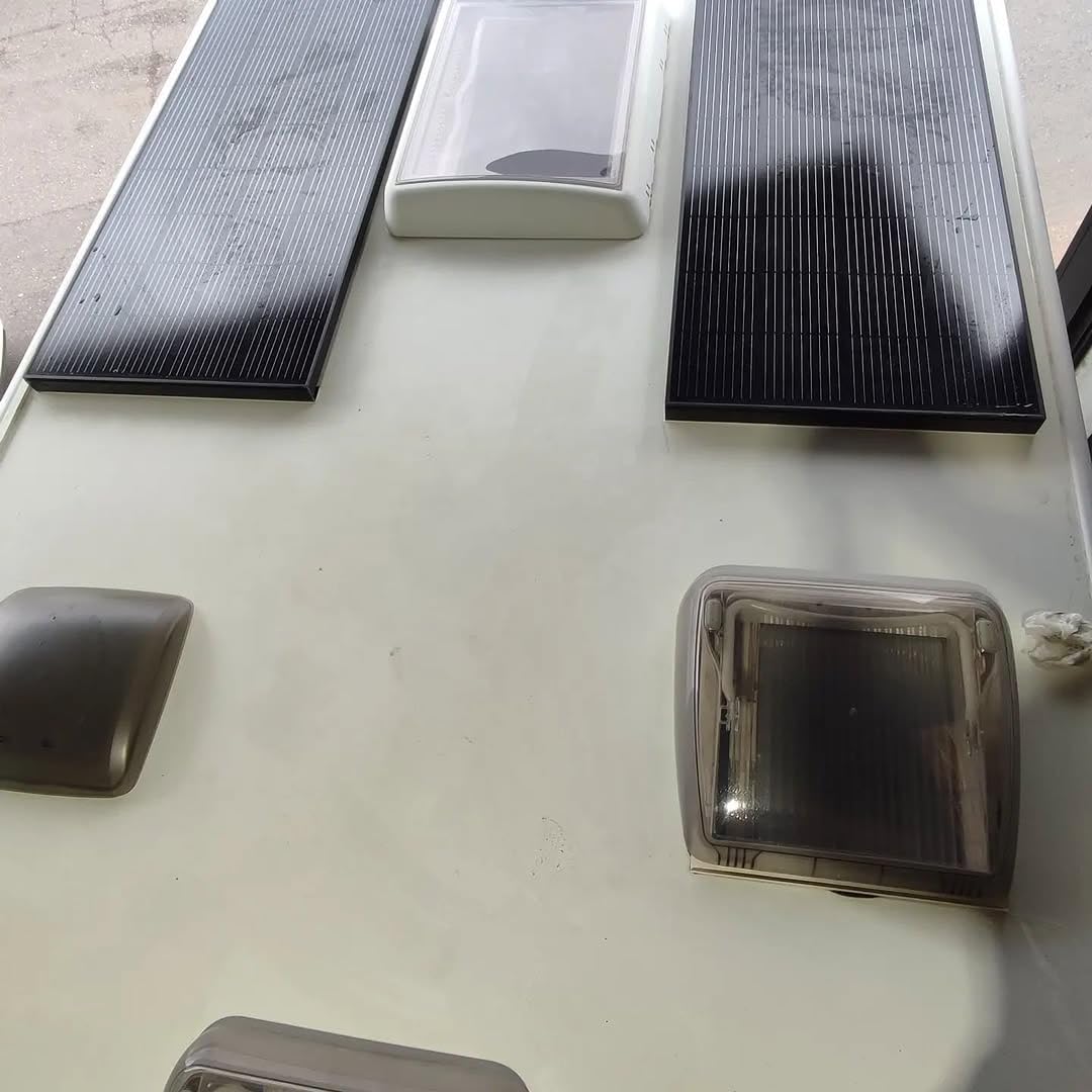 Panel Solar Semiflexible 60W BGSFP60, monocristalino 24,8% eficiencia, ultraligero, transitable, curvable, IP68, ideal para barcos, camper y náutica