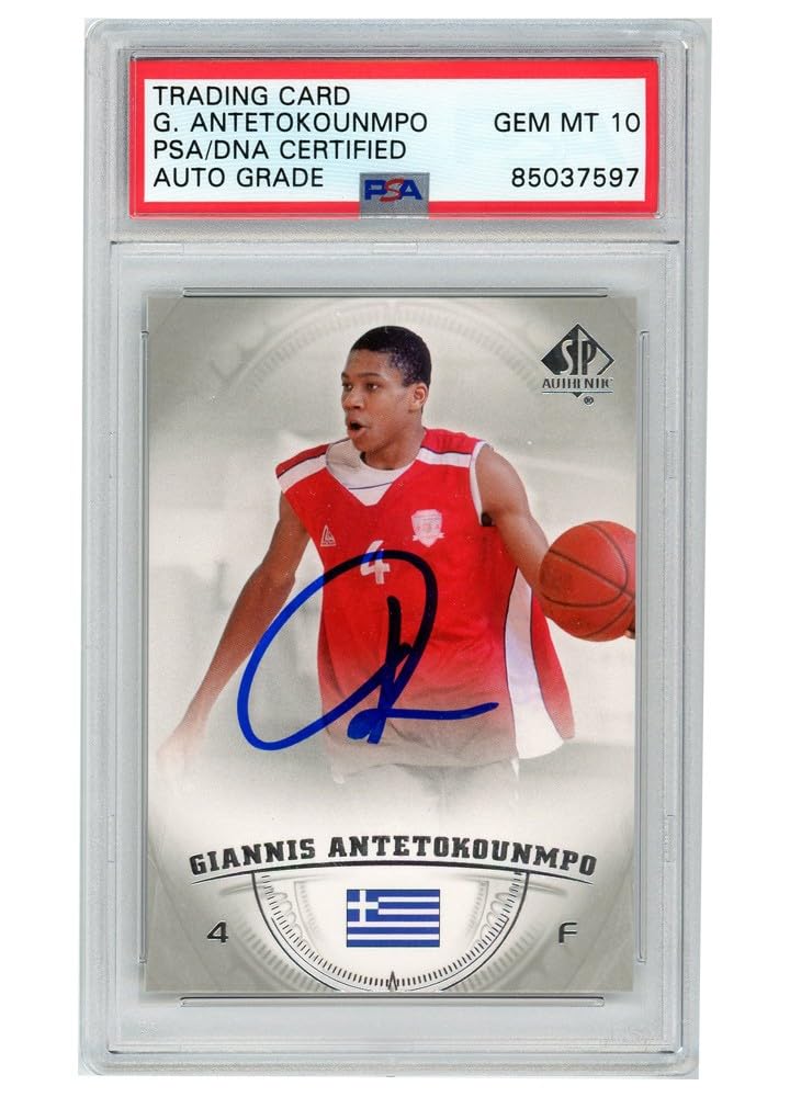 Amazon.com: Giannis Antetokounmpo 2013-14 SP Authentic Rookie