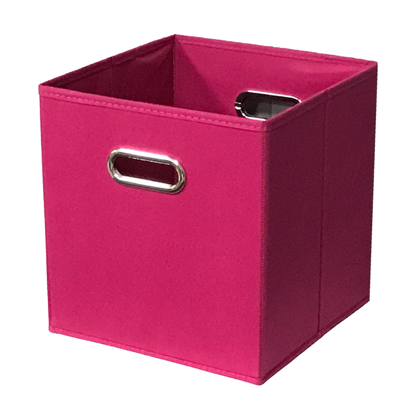Nucelit Fabric Storage Cube File and Folder Organizer Box Decorative Linen Filing Storage Organizer for File Box with Lid for