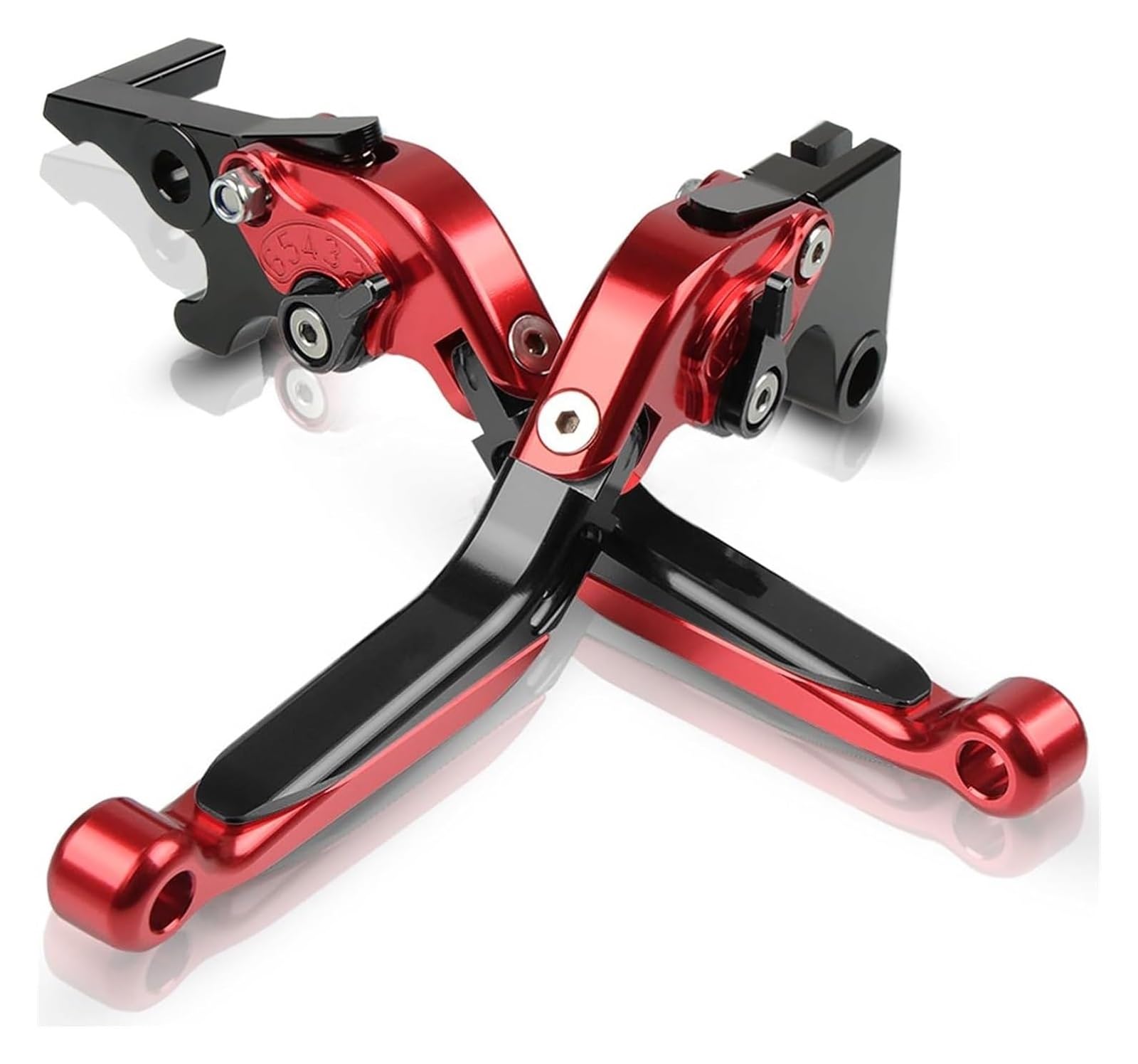 Oiajdsad 6 Motorcycle Clutch Levers For Cb 599 Cb 00 Cb599 Cb600f For H&Ornet 1999-200 Motorcycle Adjustable Folding Extendable Brake Clutch Levers Modification Parts