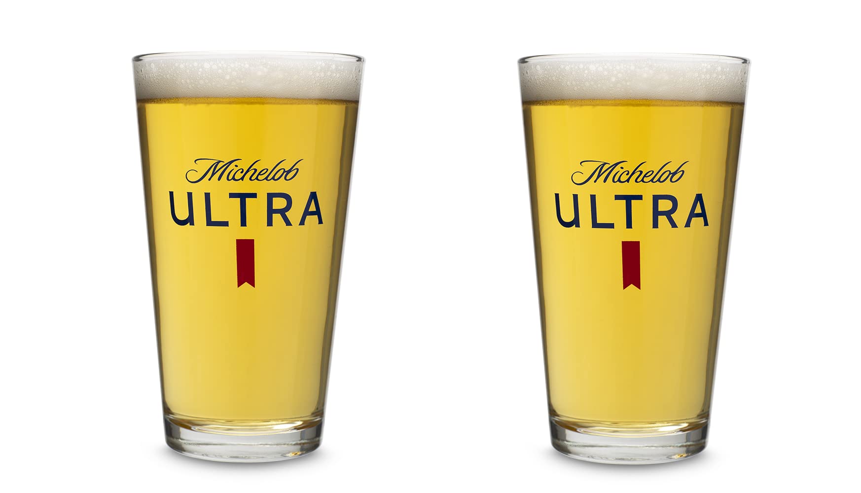 Michelob Ultra Pint Glass - Set of 2