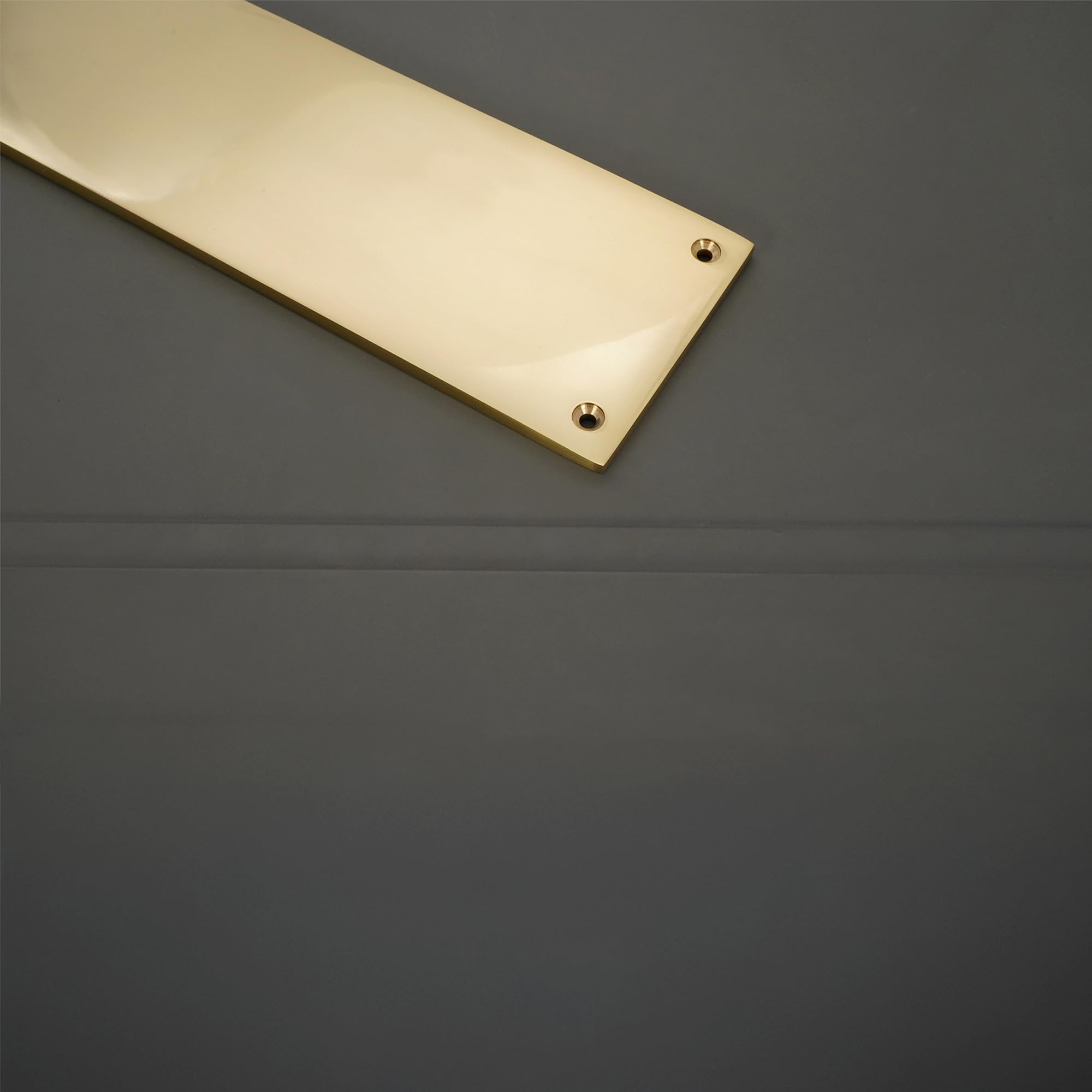 Protection de porte Infinity Decor en laiton poli 280 x 75 mm style victorien