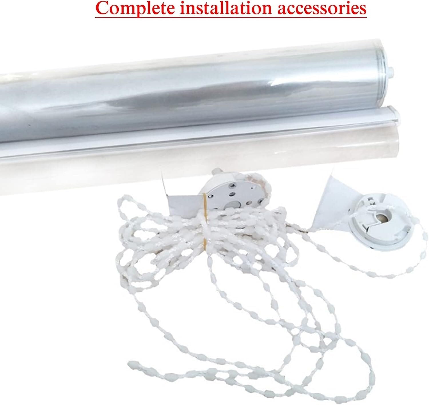 Stores enrouleurs Transparents, Stores enrouleurs extérieurs, Stores enrouleurs en Plastique Transparent for Cuisine intérieure et extérieure(1.0 * 2.0m)