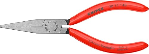 Knipex 3011140Alicates de punta larga con puntas planas, 5.5inch by Knipex Herramientas