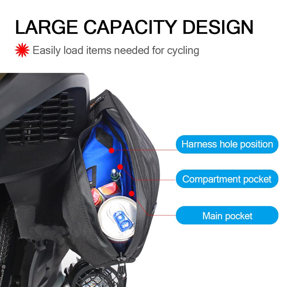 Per R1200GS ADV LC R1250GS F750GS F850GS Moto impermeabile Posizionamento Strumento Borsa Telaio Triplo angolo Pacchetto Cassetta degli attrezzi