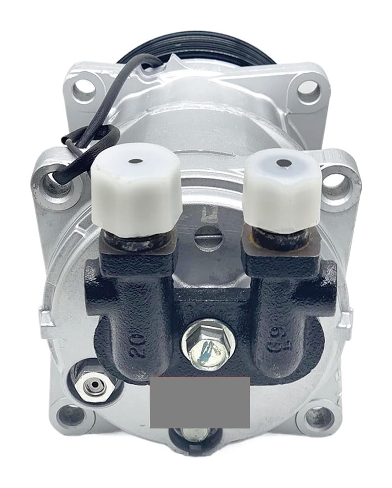 Sprężarka klimatyzacji z magnetycznym sprzęgłem do Kiki TM-15 HD TM15 488-45121 12 V TCP 123 mm