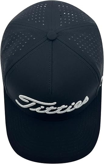 Power Golf GP Performance Golf Hat Snapback with Breathable Laserholes Original Titties Golf Hat with Adjustable Strapback