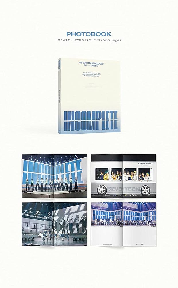 SEVENTEEN - 2021 SEVENTEEN ONLINE CONCERT IN-COMPLETE DVD. 3