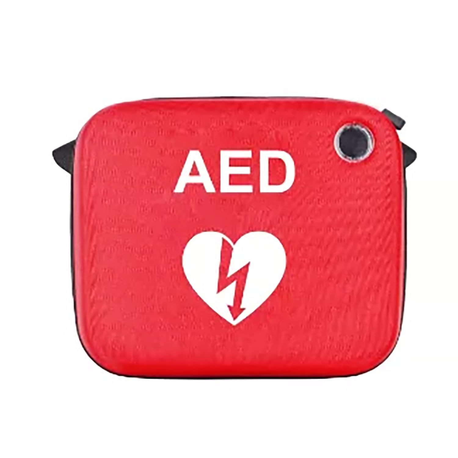 COYEUX Portable AED Storage Bag, AED Defibrillator Storage Bag, with Remote Control Signal Hole, Eye-catching Cross Symbol, for AED120P Series, for Hospital, Public Places