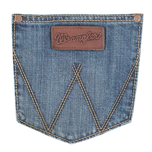 Wrangler Men's Retro Slim Straight Leg Jean, Cottonwood, 32x32