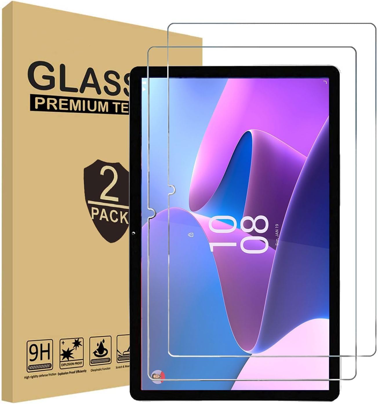 TECHSHIELD® 2PACK Screen Protector Glass Compatible with Lenovo Tab P11 5G/P11/P11 Plus (1st gen), with 9H Hardness Tempered Glass Anti-Scratch Anti-Fingerprint Easy-Install Feature TB-J606F/J606X (B0D5Y9P84R) Amazon Price History, Amazon Price Tracker