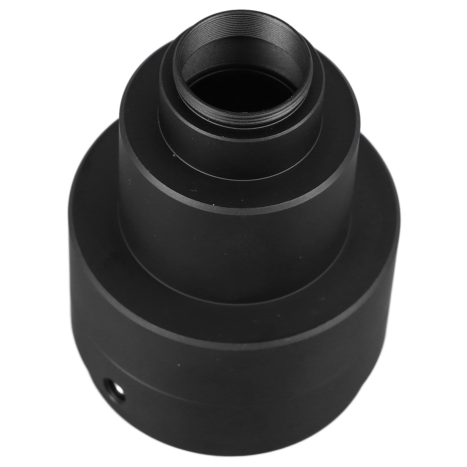 Wakects 1X Adapter do Mocowania Mikroskopu C Metalowy Adapter Interfejsu C Średnica Zewnętrzna 42 Mm do Mikroskopów AX CX BX MX CX2 BX2 SZX Wyraźne Obrazowanie Łatwa Instalacja w Edukacji