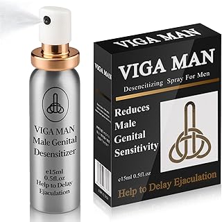 Delay Spray, Male desensitizing Spray,Male Climax Control Gentle Non-irritating No Odor, External Delayed Spray to Last Longer in Bed (0.5 Ounce (Pack of 1))