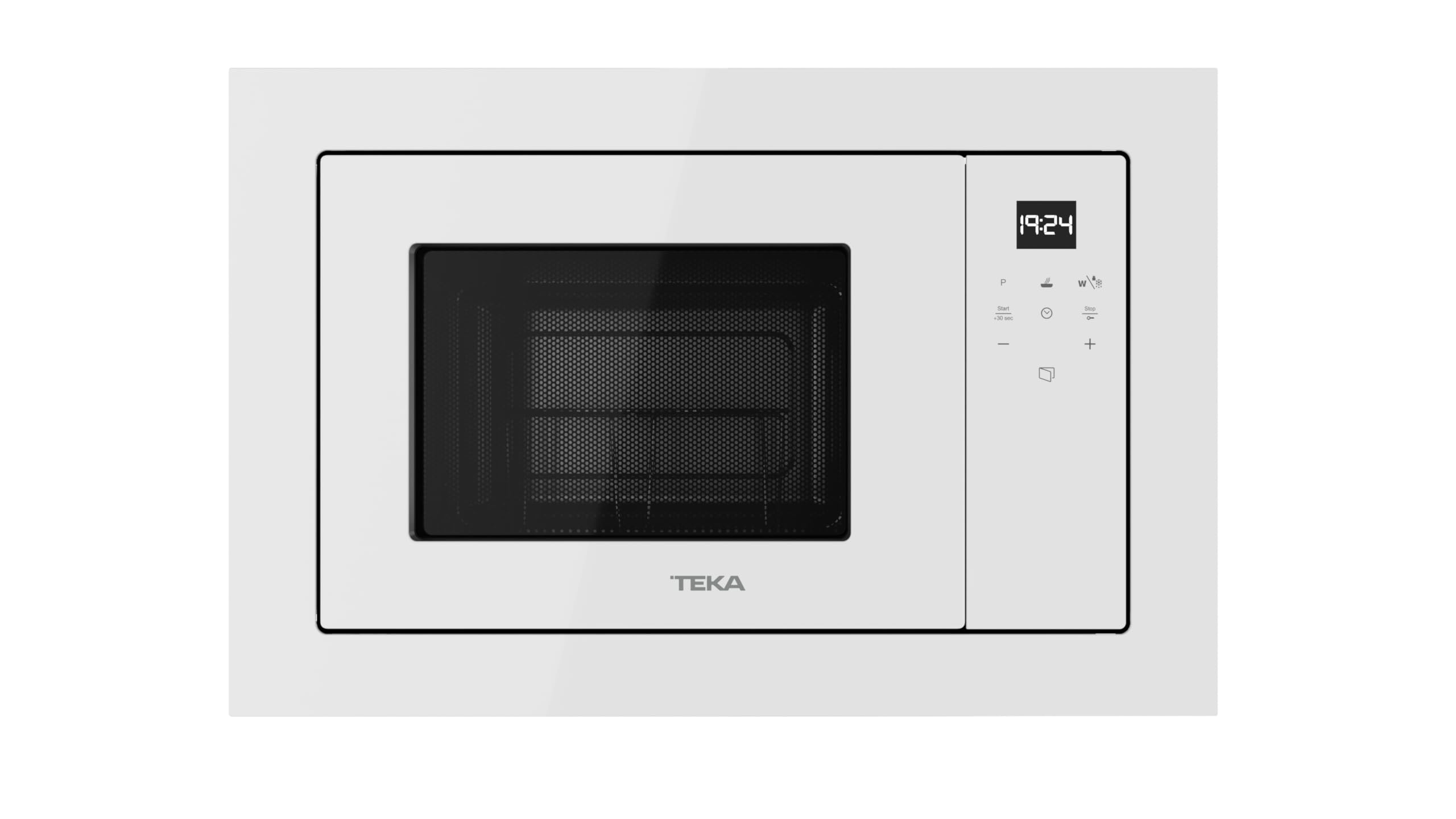 TEKA Microondas Integrable con Grill, Capacidad 20 L, 5 Niveles de Potencia, 750 W, Touch Control, Descongelación Automática, Modelo ML 8210 BIS WH Urban Colors Edition