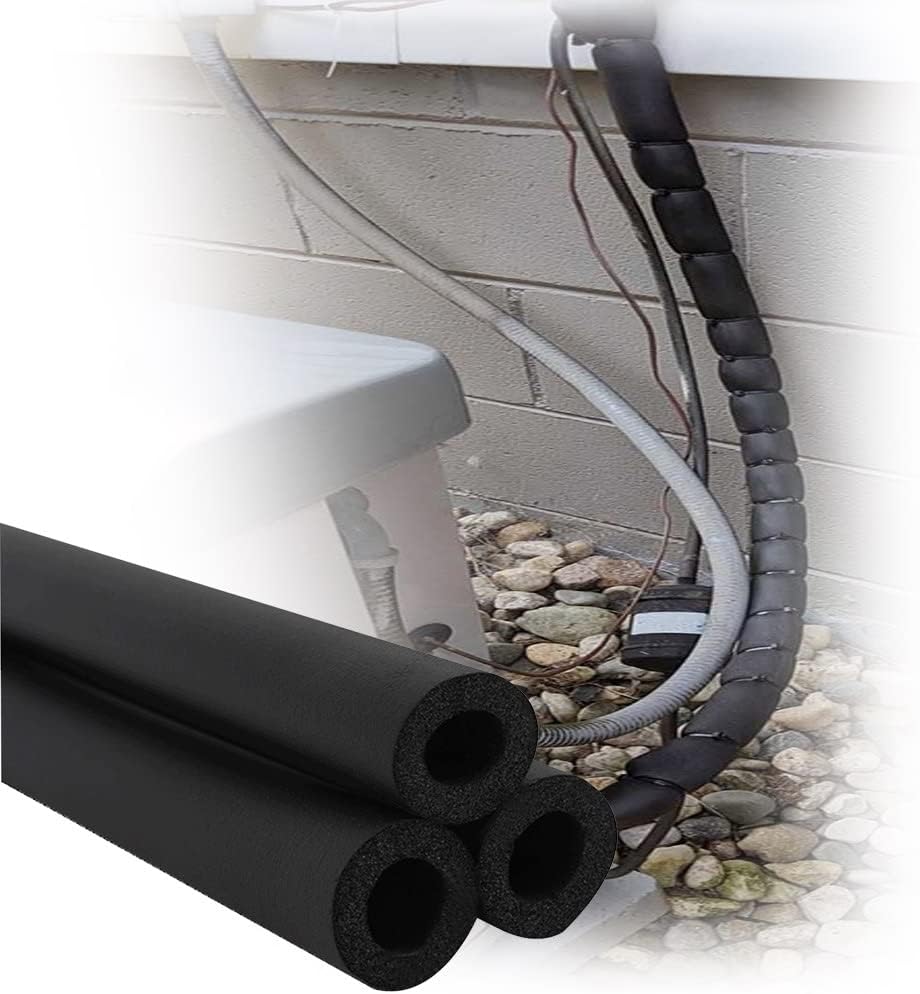 3/4" Thick Pipe Insulation Lagging Wrap 6.56ft Length