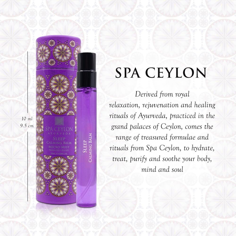 SPA CEYLON Sleep Calming Balm Micro Mist, 10 ml (Pack of 1) - Image 3