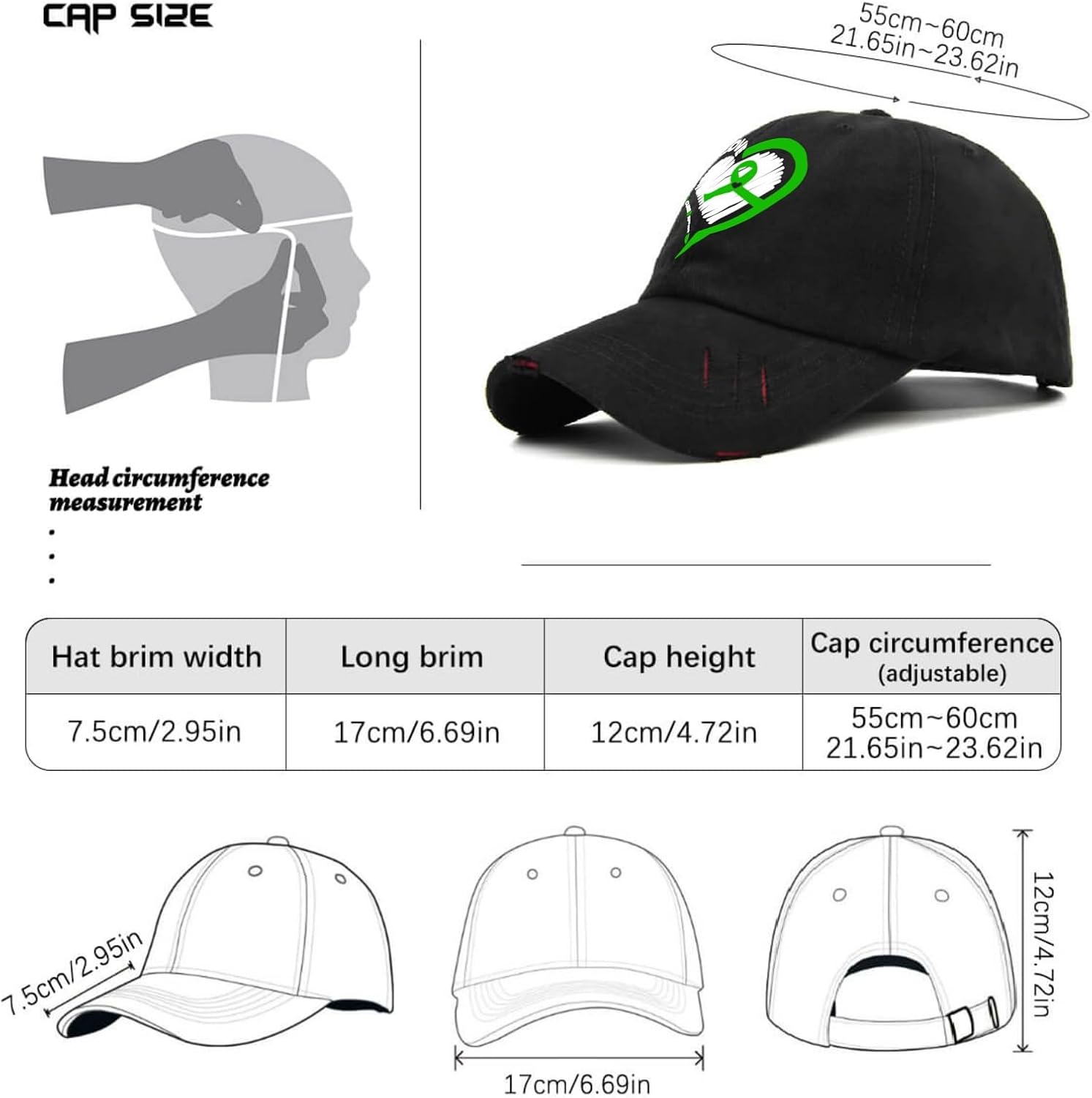 Awareness hat for Men & Women