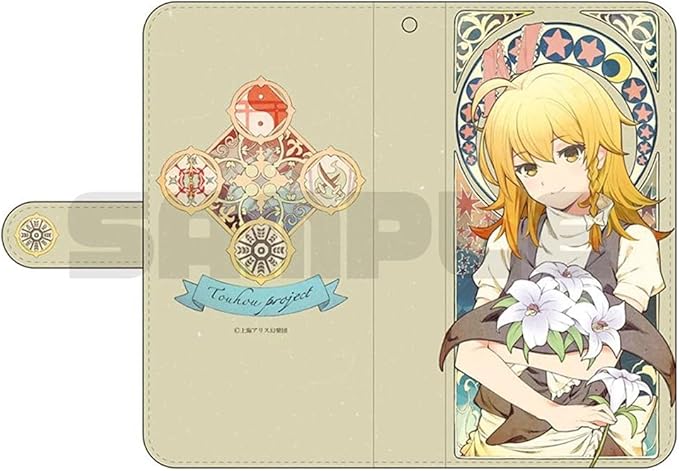 Amazon 東方project 手帳型スマホケース 2 霧雨魔理沙 アニメ 萌えグッズ 通販