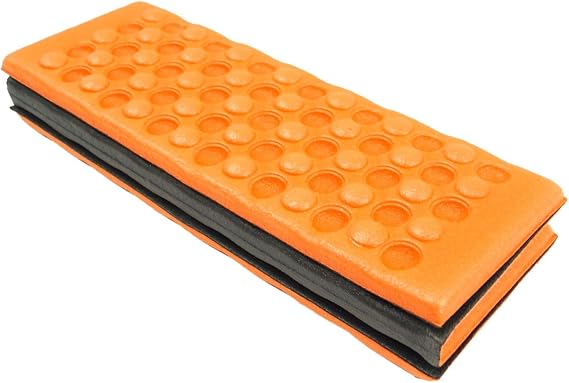 Lomo Folding Sit Mat Camping (Orange) Waterproof Seat Pad for Outdoors Camping Festival Hillwalking