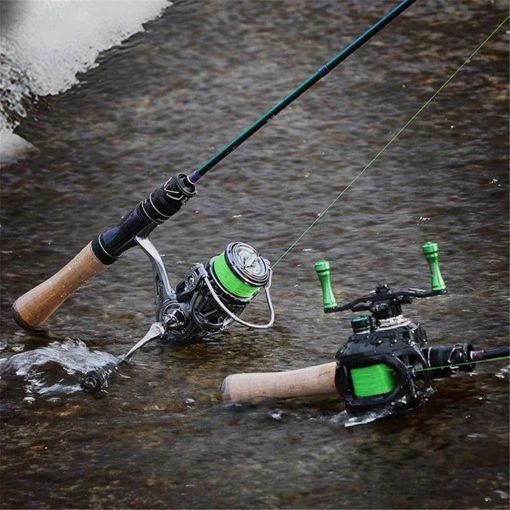 Wędka wędkarska z solidną przynętą UL Tip, żyłka 0,6-8 g, 2-6 funtów, Ajing Fast Ultralight do jezior i rzek Spinning