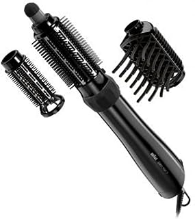 براون ساتان هير 5 AS530 مصفف هواء مع بخار منعش و3 ملليلتر حقات تصفيف، أسود، 1000 واط