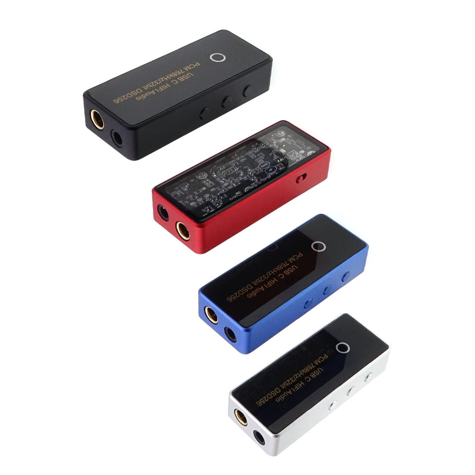 Adattatore per Scatola decodifica HiFi Professionale Tipo C Doppia Potenza a Basso Rumore e compatibilità con Cuffie da 16-600 Ohm Scatola decodifica HiFi