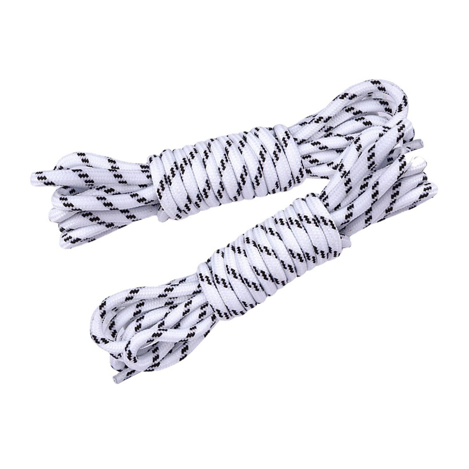 Runde Schnürsenkel mit Blumenpunkten aus massivem Polyester for Sportstiefel, Wanderschuhe