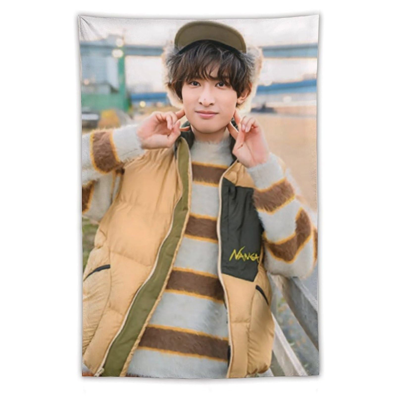 Amazon.co.jp: Snowman 向井康二 タペストリー ポスター 人気 装飾