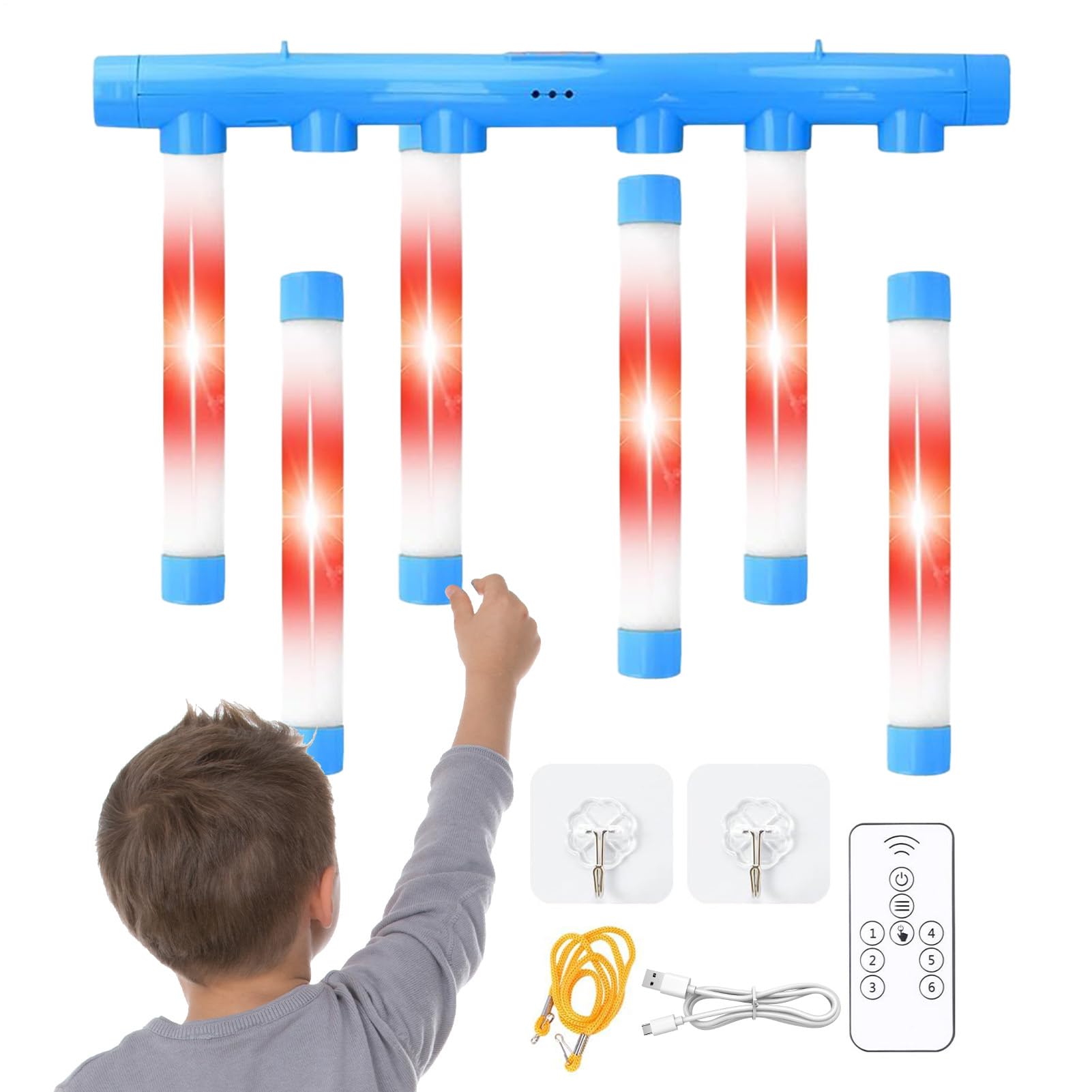 Jeu de réflexe et bâtons de capture pour entraînement de vitesse à la maison