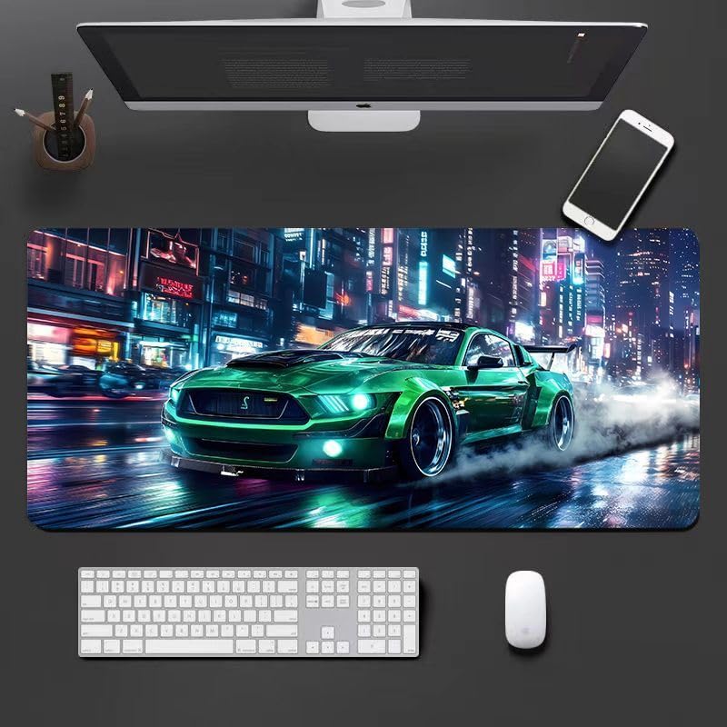 Tapis de souris de jeu cool grand format XL fini les glissements au bureau