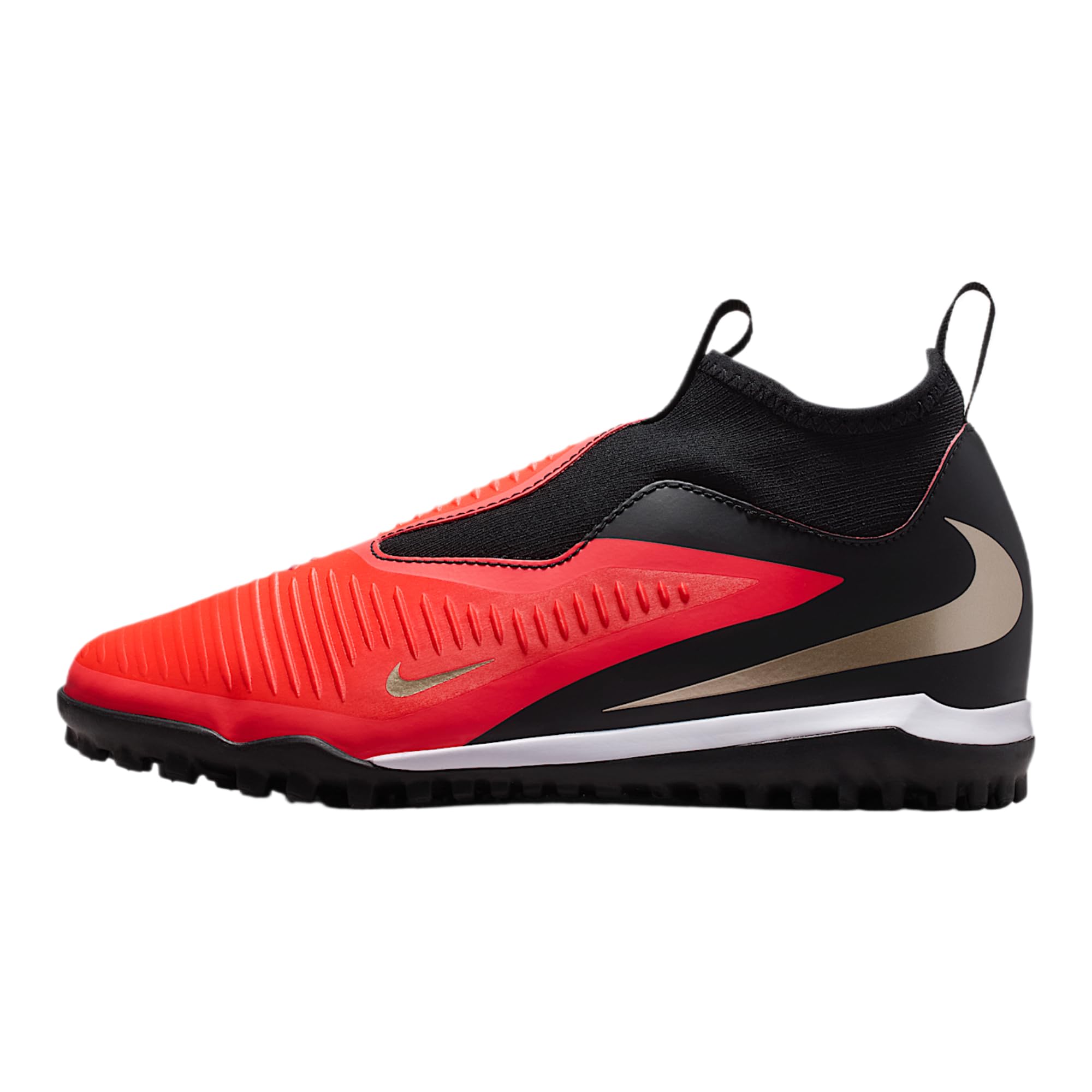 Jr. Phantom 6 High Academy Big Kids' Turf Soccer Shoes (Bright Crimson/Bright Crimson/Black)