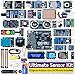 SunFounder Ultimate Sensor Kit with Original Arduino Uno R4 Minima, RoHS Compliant, Durable Sensors IoT ESP8266 IIC LCD1602 OLED, Online Tutorials & Video Courses for Beginners & Engineers