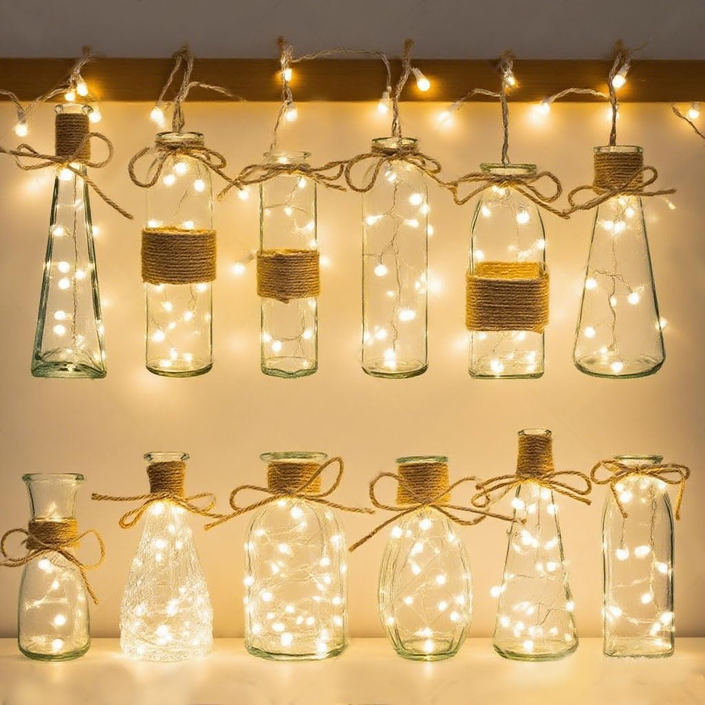 Glass Bud Vases Set of 12,Small Clear Glass Vases for Flowers 5.5 to 8.9Inch,Vintage Boho Glass Vases for Table Centerpieces, Decorative Vases for Spring Wedding Farmhouse Homes,Bathroom Countertops