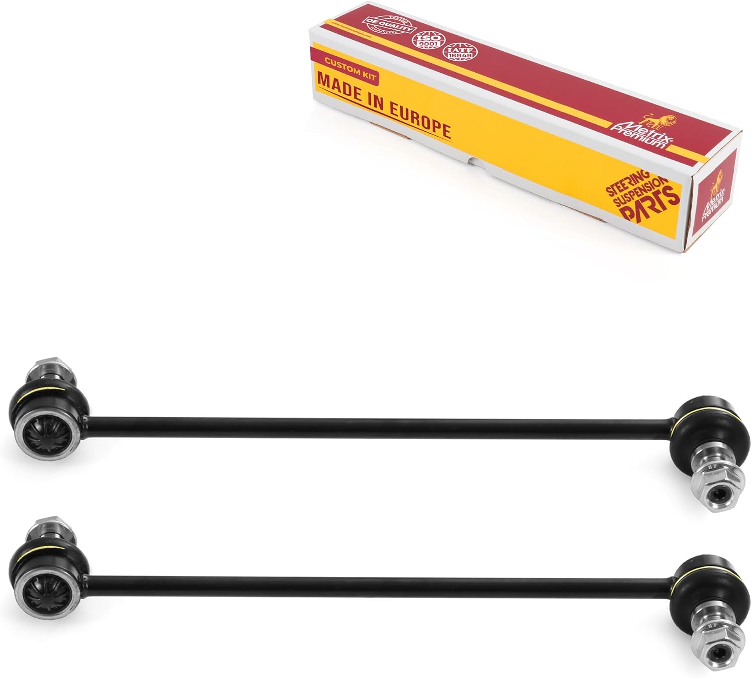 Metrix Premium Front Sway Bar End Links (2 Pack) Kit K750124 for Acura MDX/ZDX & Honda Pilot/Odyssey - Exceeds OEM, Made in Europe