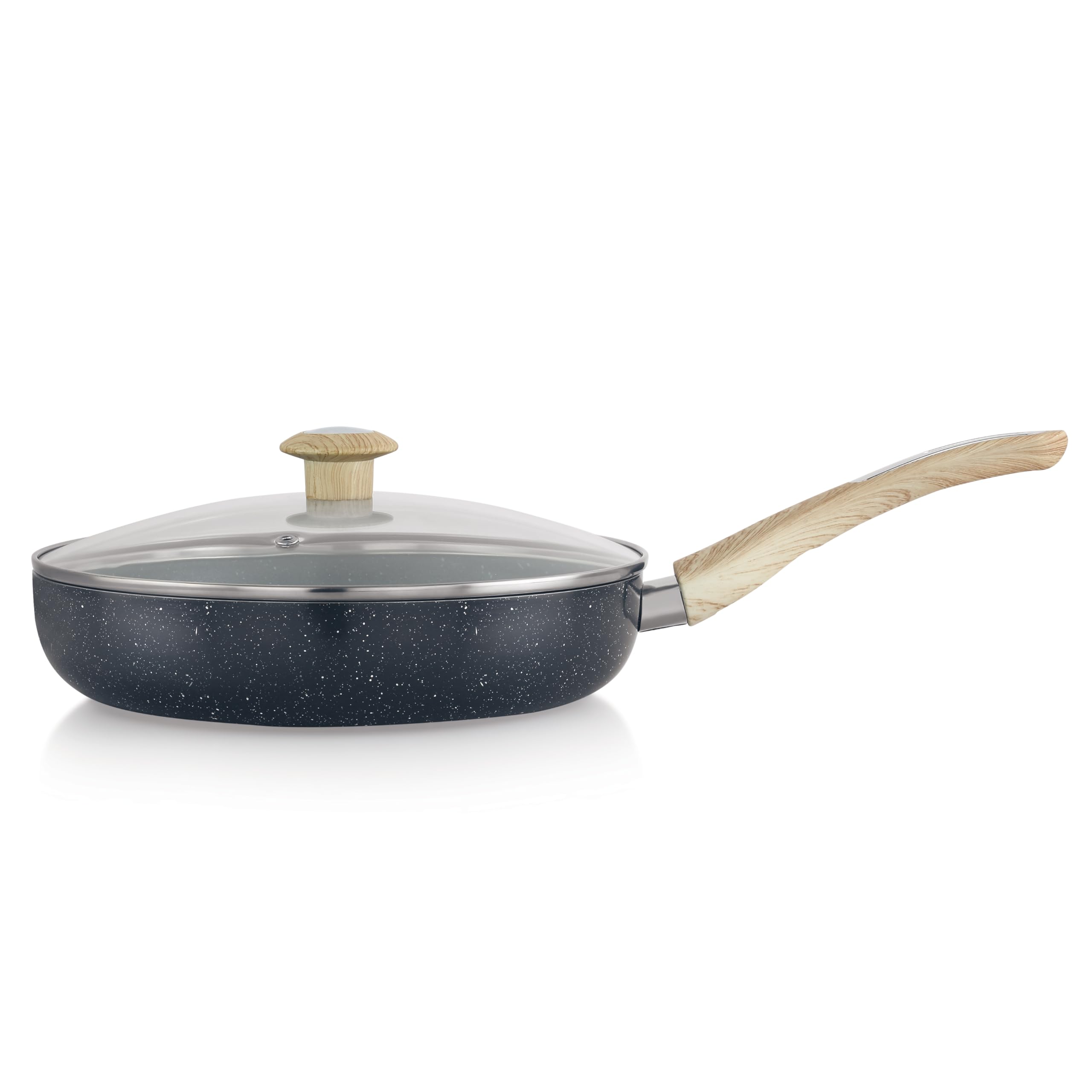 COOKWELL Non Stick Frying Pan (German Microcrystal Technology) (24 CM, Granite) (B0CHB98F8S) Amazon Price History, Amazon Price Tracker