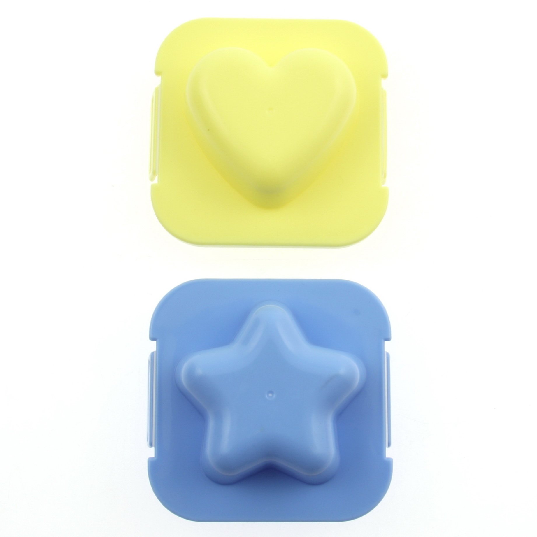 Plastic Egg Mold Heart and Star