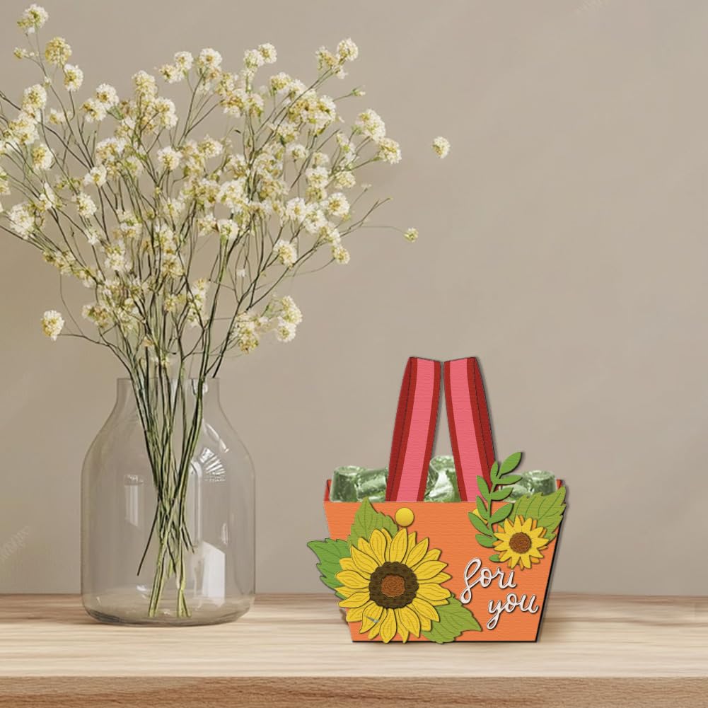 DELORIGIN 3D Sunflower Basket Cutting Dies - Image 4