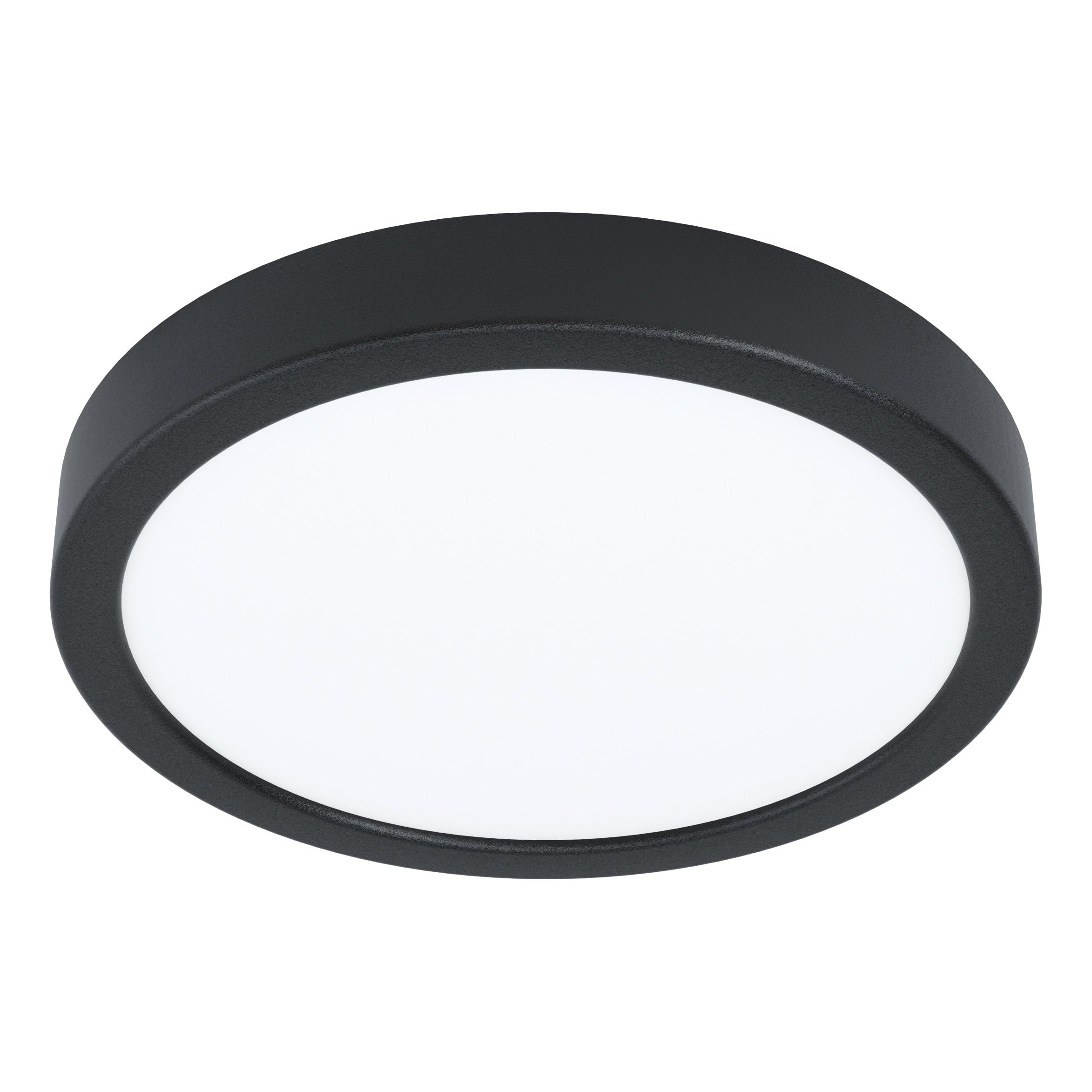 Eglo Connect Smart Led Surface-Mounted Light Fueva 6-Z, Black, Ø21cm