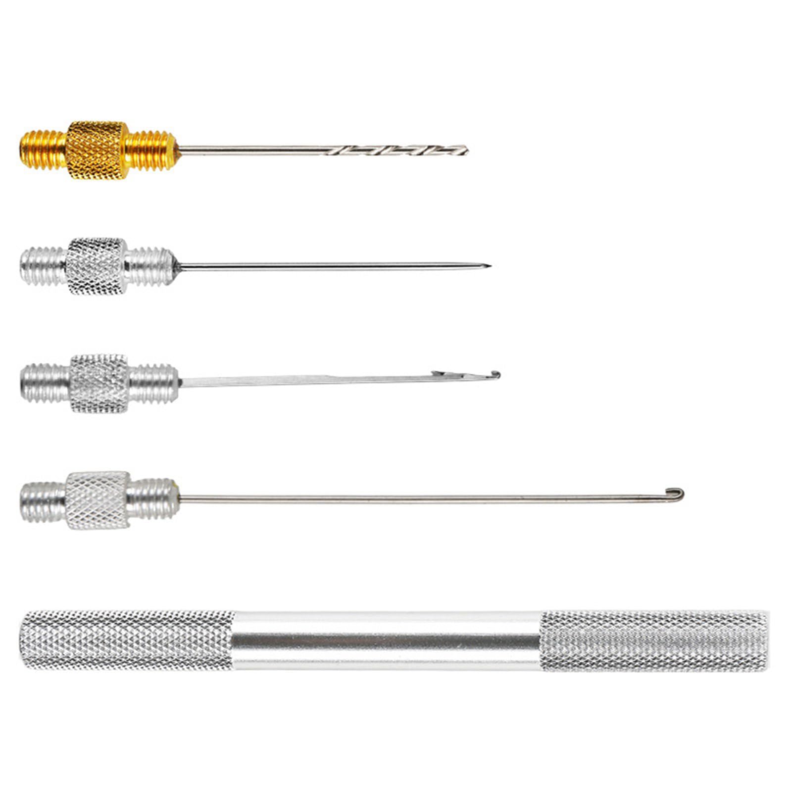 MINGLEA 5Pcs Fishing Baits Needle Fishing Baiting Needle Hook Needle Carps Fishing Baiting Rig Tool Fishing Needle for Fishing