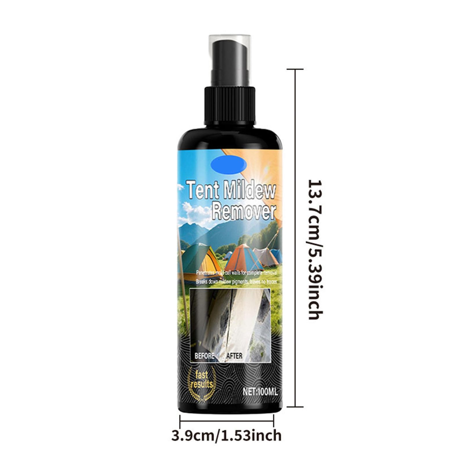 Detergente per Macchie di Tessuti per Esterni, Spray Multiuso per la Pulizia Profonda, smacchiatore per eliminare Lo Sporco per Tende, Tende da Sole e mobili da Giardino