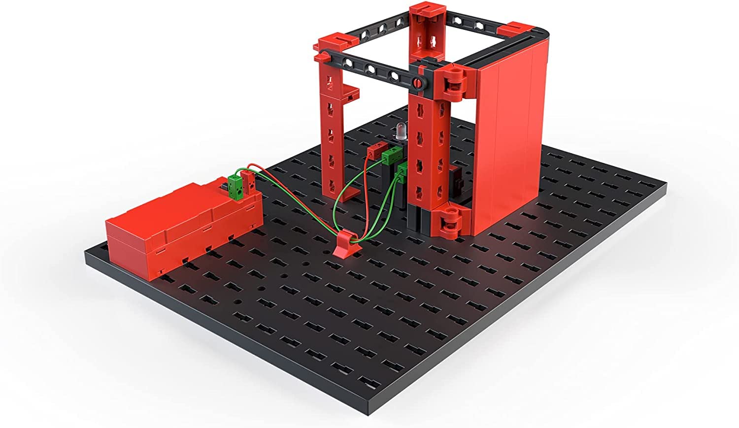 fischertechnik E-Tronic kit di esperimenti elettronici 9+ anni, 16 modelli | Set sperimentale 559883 giocattolo educativo, acquisire le nozioni di base dell'elettronica e della progettazione di circuiti