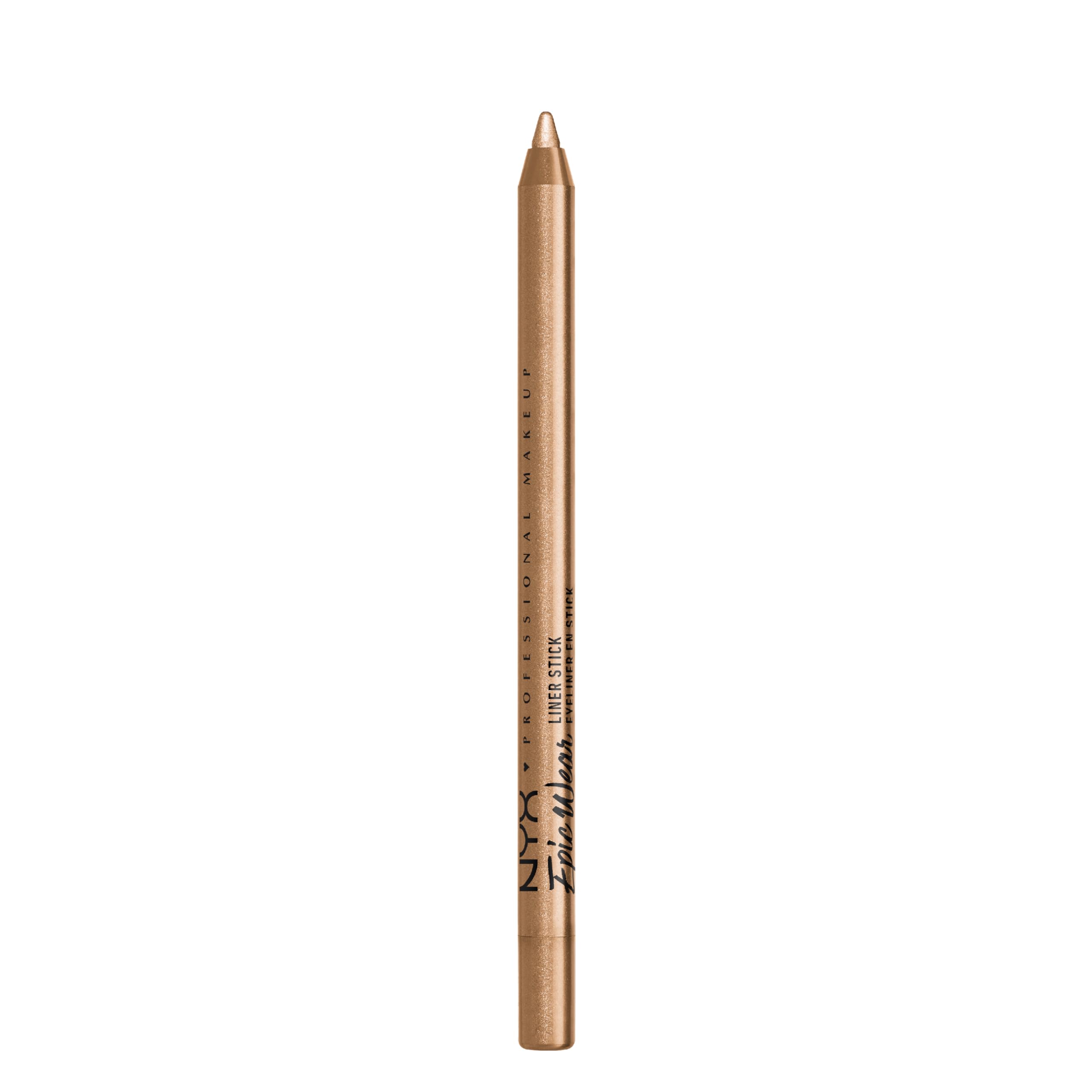 NYX Professional Makeup Epic Wear Long Lasting Liner Stick, Easily Glide Tip, Easily Sharpened, Waterproof Colour, Long-Lasting, Bold Colour, Shade: Gold Plated