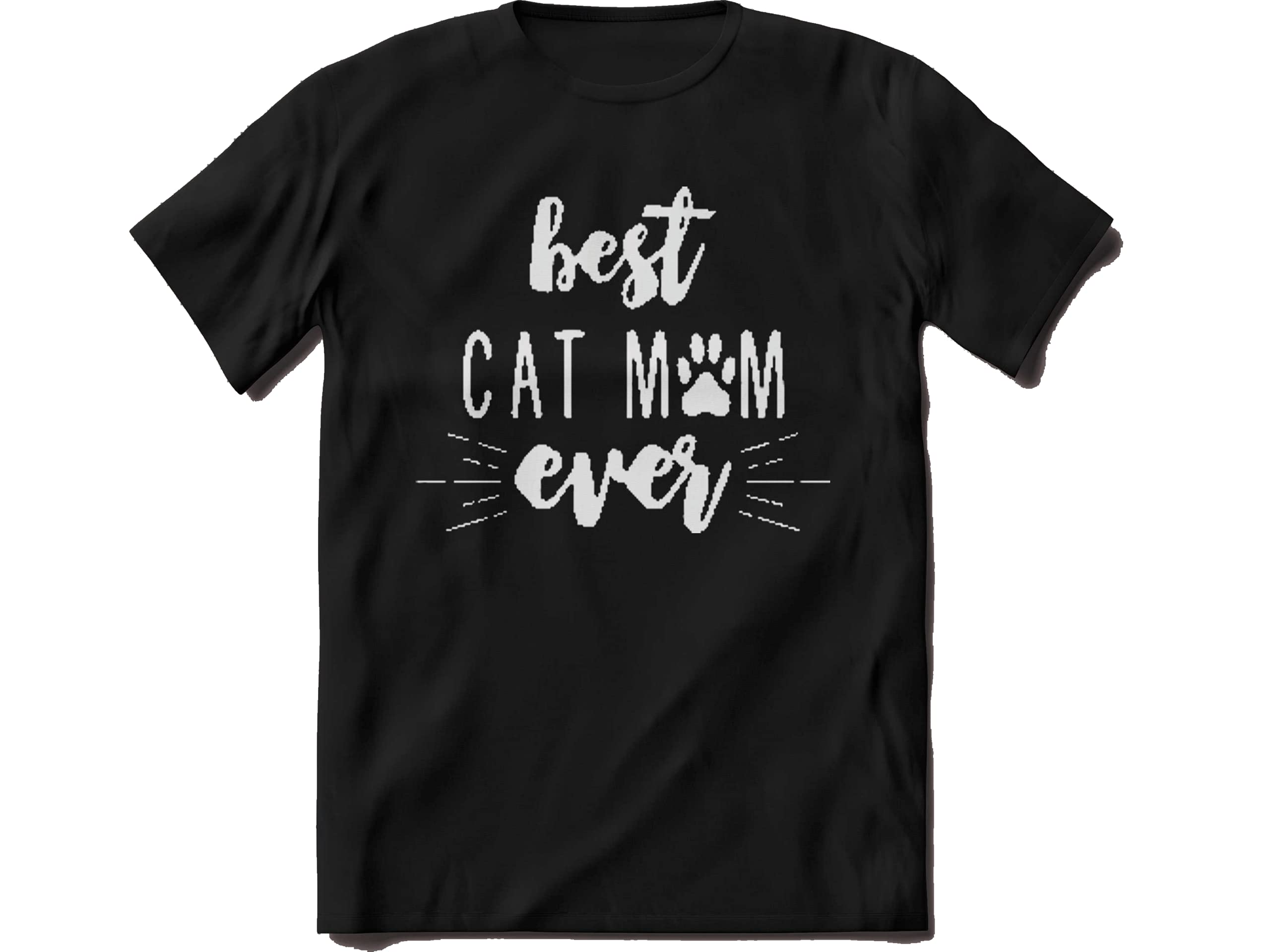 prime threadGraphic Printed T-Shirt for Men | Cat Lover T-Shirt | Half Sleeve T-Shirt | Round Neck T Shirt | 100% Black Cotton T-Shirt | Unisex