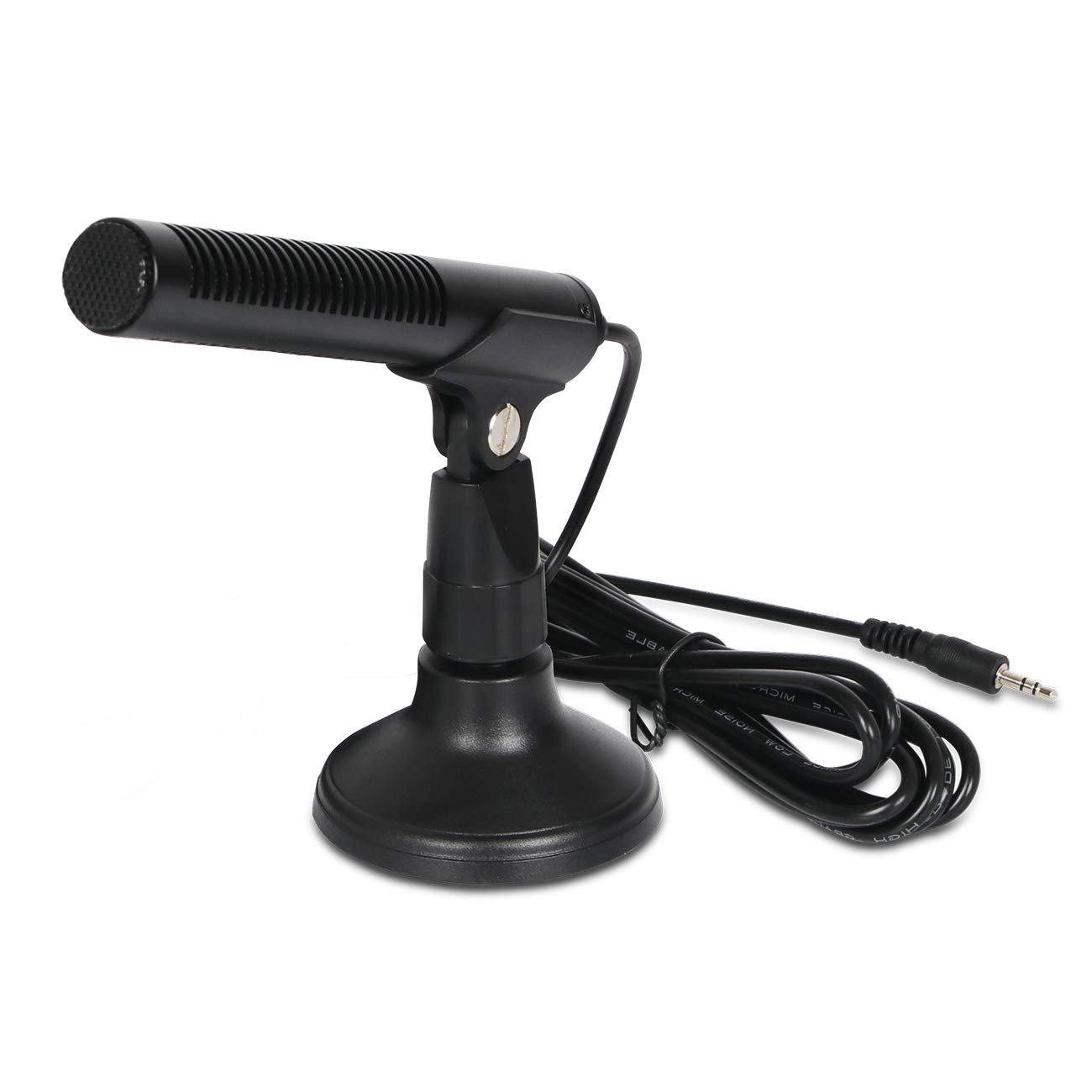 Depusheng E-60 Metal Condenser Recording Microphone for Laptop MAC, Windows Cardioids’ Studio Recording Vocals, Voice Over, Streaming Broadcast