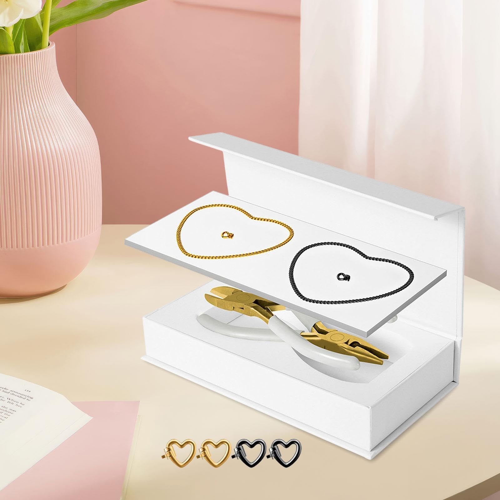 Baoblaze Bracciale Permanente Kit Fai da Te Artigianato Unico Braccialetti per Braccialetti di Regalo per L'anniversario Coppia di Ami
