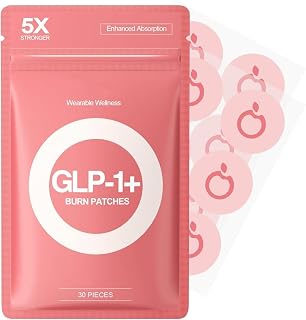 GLP1 Patches,5X Stronger Formula,12 Hour Hunger Management,Berberine、Pomegranate、Green Tea & L-Glutamine,New & Improved Kind