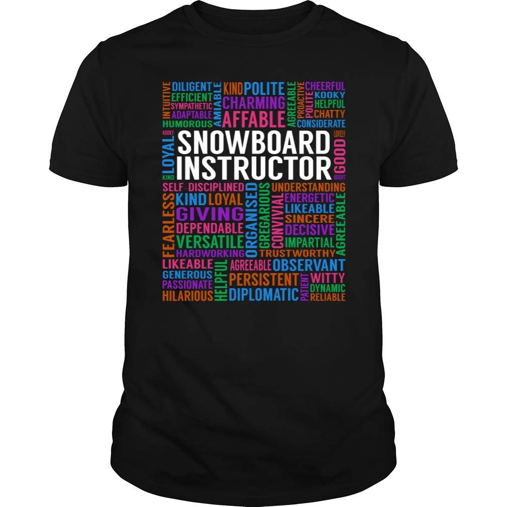 TeeTina Snowboard Instructor Black