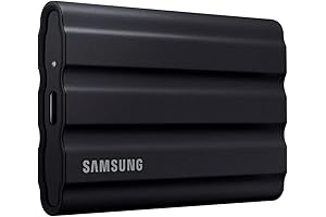 Samsung T7 Shield Your Shield Against Data Loss: 2TB, Portable SSD, up...